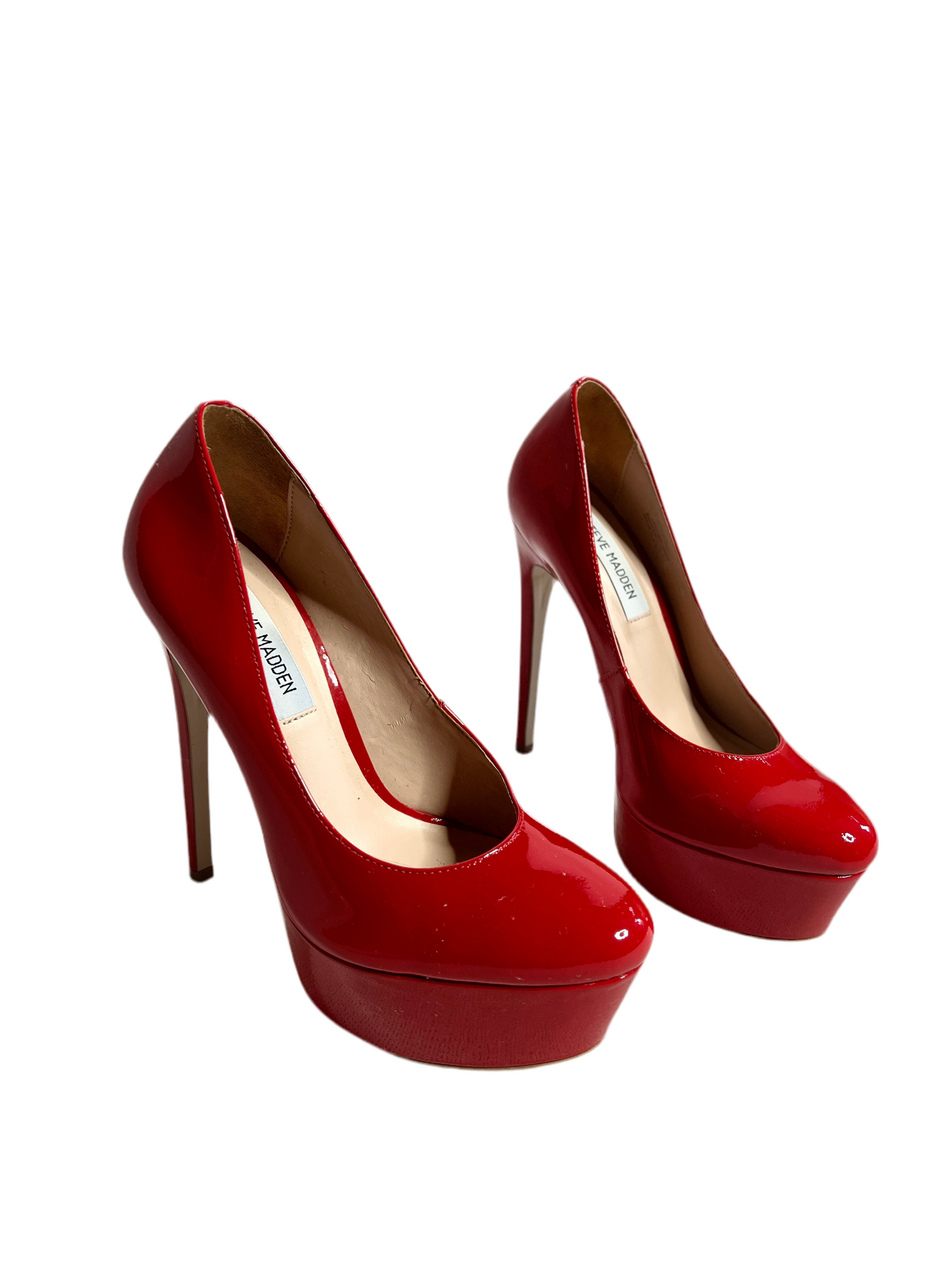 Buty - czerwone szpilki