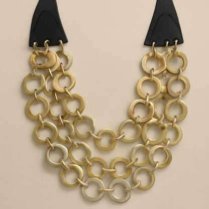 Showcase a stylish necklace