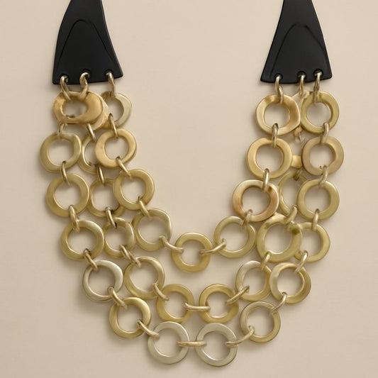 Showcase a stylish necklace